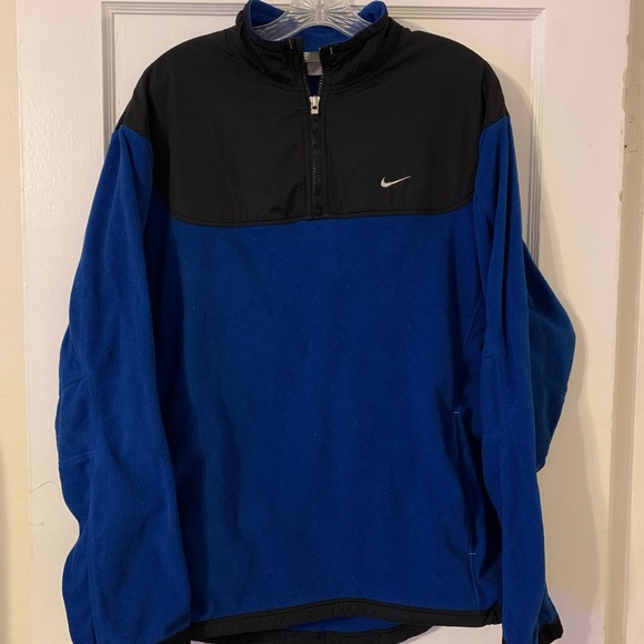 Nike Other - Vintage Nike Gray Tag 1/4 Zip Pullover Fleece L